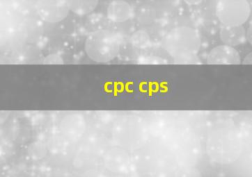 cpc cps